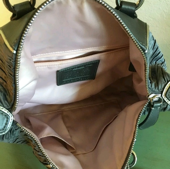 Coach Ashley Sateen Handbag - Picture 8 of 8